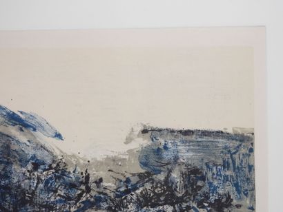 ZAO Wou-ki (1921-2013)
Sans titre.
Lithographie,...