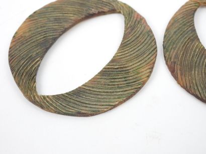 Line VAUTRIN (1913-1997), dans le goût de.
Paire...