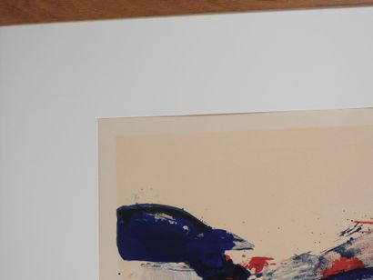 ZAO Wou-ki (1921-2013)
Sans titre.
Lithographie,...
