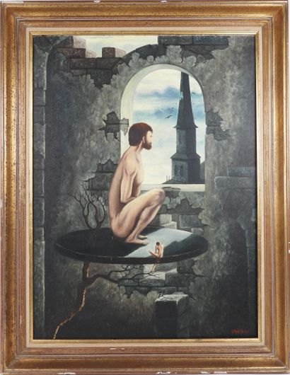 Gérard BASILETTI (1947–2008).
Superstition.
Oil...