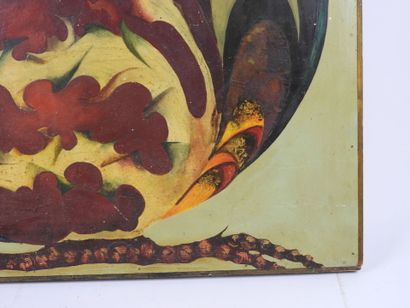 20th-Century School.
Composition.
Oil on...