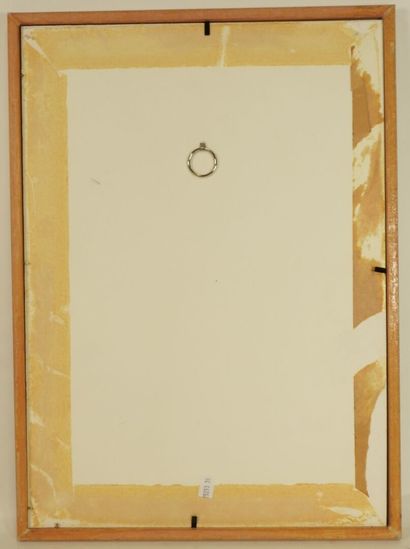 Patrick GOUTTE (1954).
Bull.
Acrylic on polyester...
