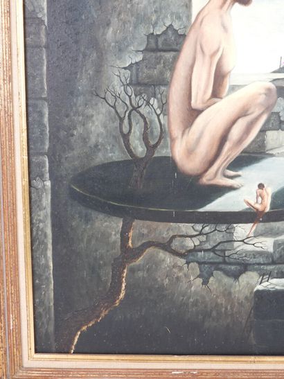 Gérard BASILETTI (1947–2008).
Superstition.
Oil...