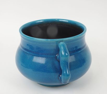 Pol CHAMBOST (1906–1983).
Vase with handles,...