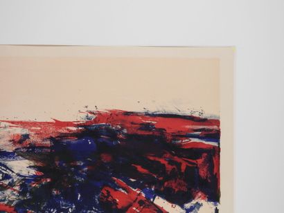 ZAO Wou-ki (1921-2013)
Sans titre.
Lithographie,...