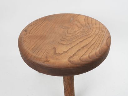 Charlotte PERRIAND (1903-1999).
Tabouret...