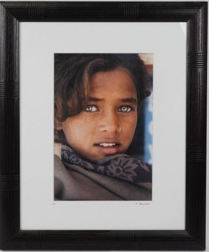 Farid BELHADJ (XX-XXIe).
Portrait d'une femme.
Tirage...