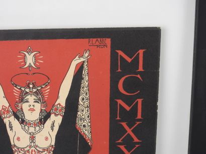 P. LABBE (20th century).
IV Z'ART 1921.
Color...