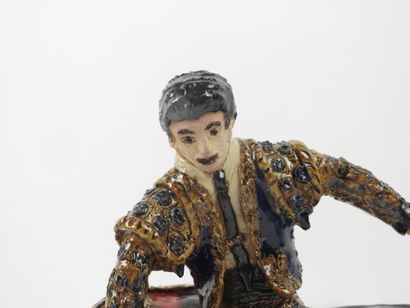 Guy BERNON (XXe), à La BORNE.
Le toréador.
Groupe...
