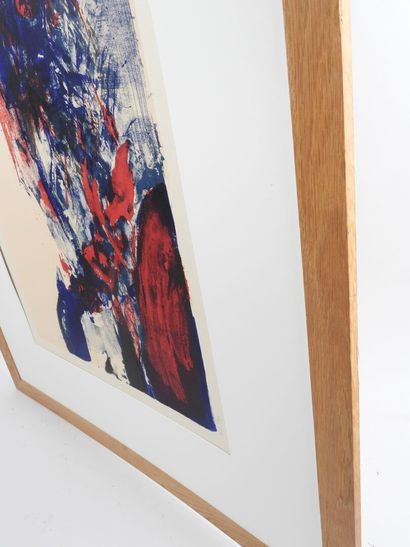 ZAO Wou-ki (1921-2013)
Sans titre.
Lithographie,...