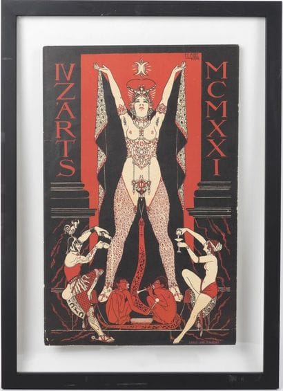 P. LABBE (20th century).
IV Z'ART 1921.
Color...