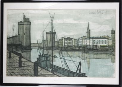 Bernard BUFFET (1928-1999), d'après.
Port...