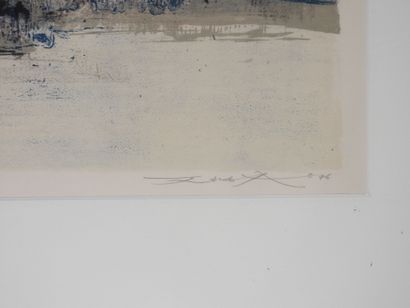ZAO Wou-ki (1921-2013)
Sans titre.
Lithographie,...