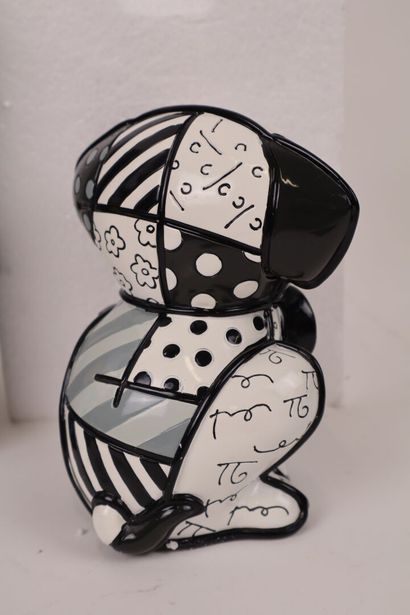Romero BRITTO (né en 1963), édition GIFTCRAFT.
Dalmatian.
Sujet...