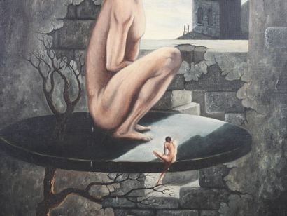 Gérard BASILETTI (1947–2008).
Superstition.
Oil...