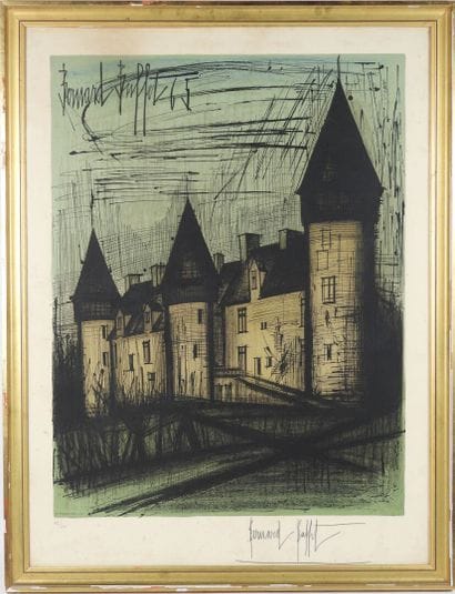 Bernard BUFFET (1928-1999).
Le château de...