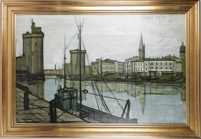 Bernard BUFFET (1928-1999), d'après.
Port...