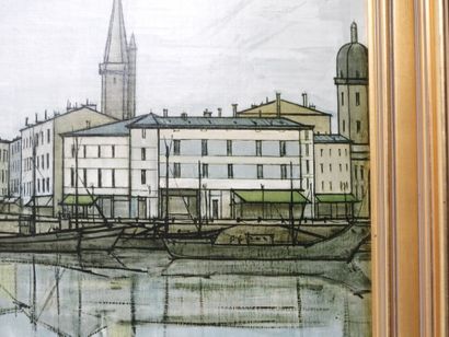 Bernard BUFFET (1928-1999), d'après.
Port...