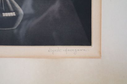 Kiyoshi HASEGAWA (1891-1980).
Graminées dans...