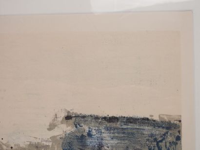 ZAO Wou-ki (1921-2013)
Sans titre.
Lithographie,...