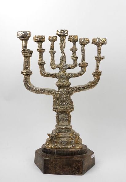 Salvador DALI (1904-1989).
La Menorah ou...