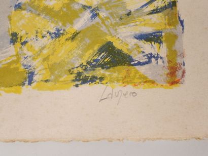 Albert LAUZERO (1909-2006).
Nature morte...