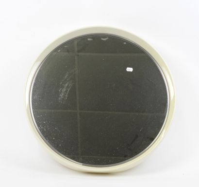 SALC, Italie, XXe.
Miroir circulaire en plastique...