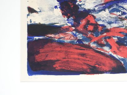 ZAO Wou-ki (1921-2013)
Sans titre.
Lithographie,...