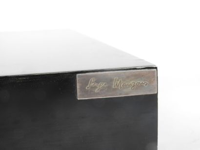 Serge MANZARS (?), XXe.
La jambe.
Sculpture...