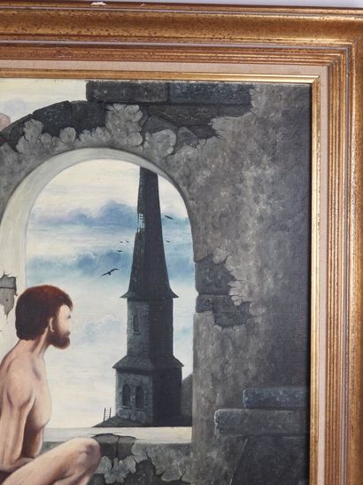 Gérard BASILETTI (1947–2008).
Superstition.
Oil...