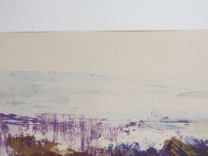 ZAO Wou-ki (1921-2013)
Sans titre.
Lithographie,...