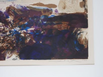 ZAO Wou-ki (1921-2013)
Sans titre.
Lithographie,...