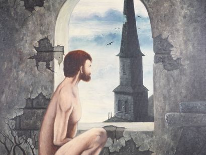 Gérard BASILETTI (1947–2008).
Superstition.
Oil...