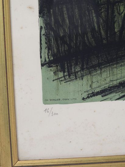 Bernard BUFFET (1928-1999).
Le château de...