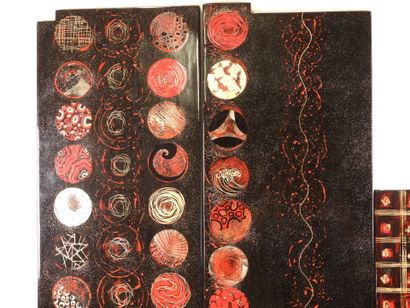 Isabelle EMMERIQUE (née en 1957).
Triptyque...