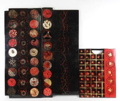 Isabelle EMMERIQUE (née en 1957).
Triptyque...