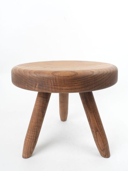 Charlotte PERRIAND (1903-1999).
Tabouret...