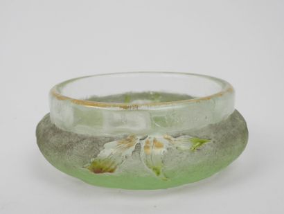Émile GALLÉ (1846–1904).
Circular green-tinted...