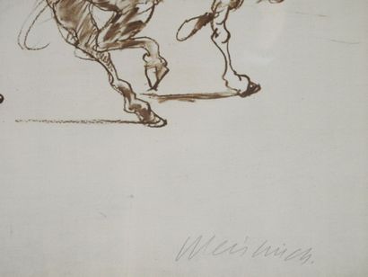 Claude WEISBUCH (1927-2014) 
Don Quichotte....