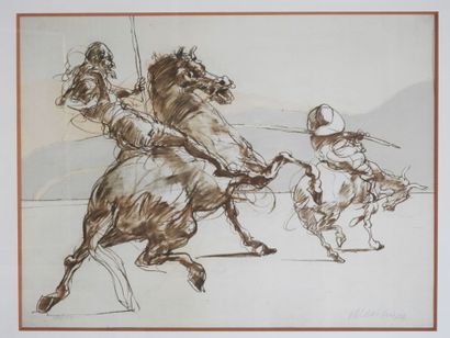 Claude WEISBUCH (1927-2014) 
Don Quichotte....