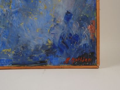 Marinette MATHIEU (1903–2002).
Abstract composition...