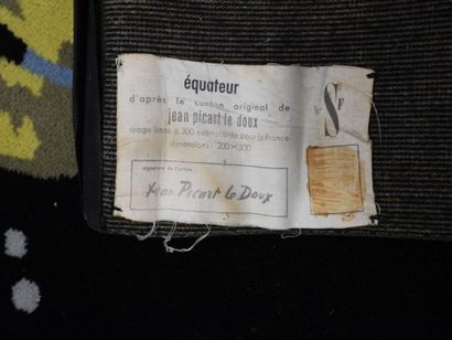Jean PICART LE DOUX (1902-1982).
Équateur.
Tapis...
