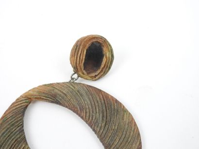 Line VAUTRIN (1913-1997), dans le goût de.
Paire...