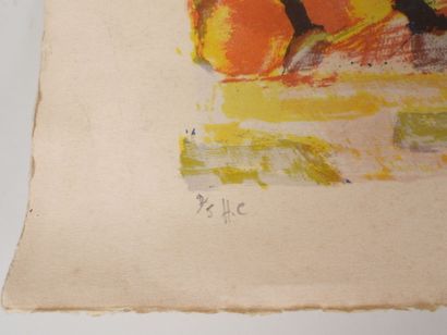 Albert LAUZERO (1909-2006).
Nature morte...