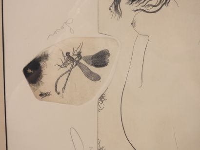 Joël ROCH (né en 1943).
Lover.
Gravure sur...