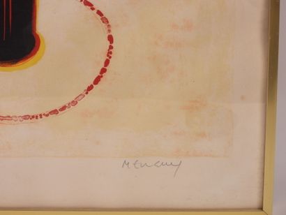 Frédéric MENGUY (1927-2007).
Nature morte...
