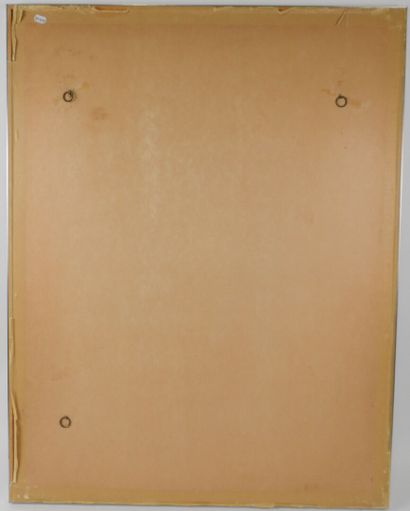 Louis TOFFOLI (1907-1999).
Homme à la canne...