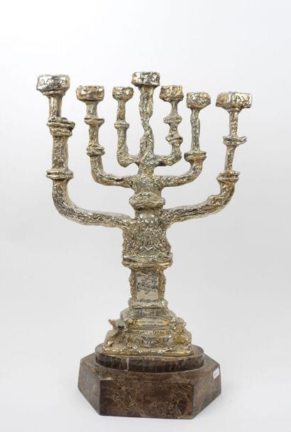 Salvador DALI (1904-1989).
La Menorah ou...