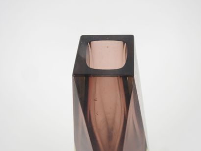 MURANO, 20th century.
Faceted 