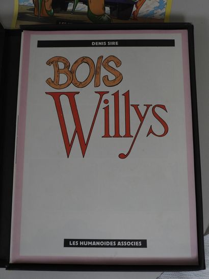 Denis SIRE. Bois Willys. Exemplaire luxe...